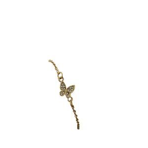 rhinestone butterfly bracelet